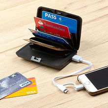 Charger l&#39;image dans la galerie, Porte-Cartes de Sécurité et Power Bank Wallet