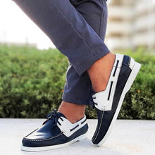 Charger l'image dans la galerie, CHAUSSURE BATEAU EN CUIR
